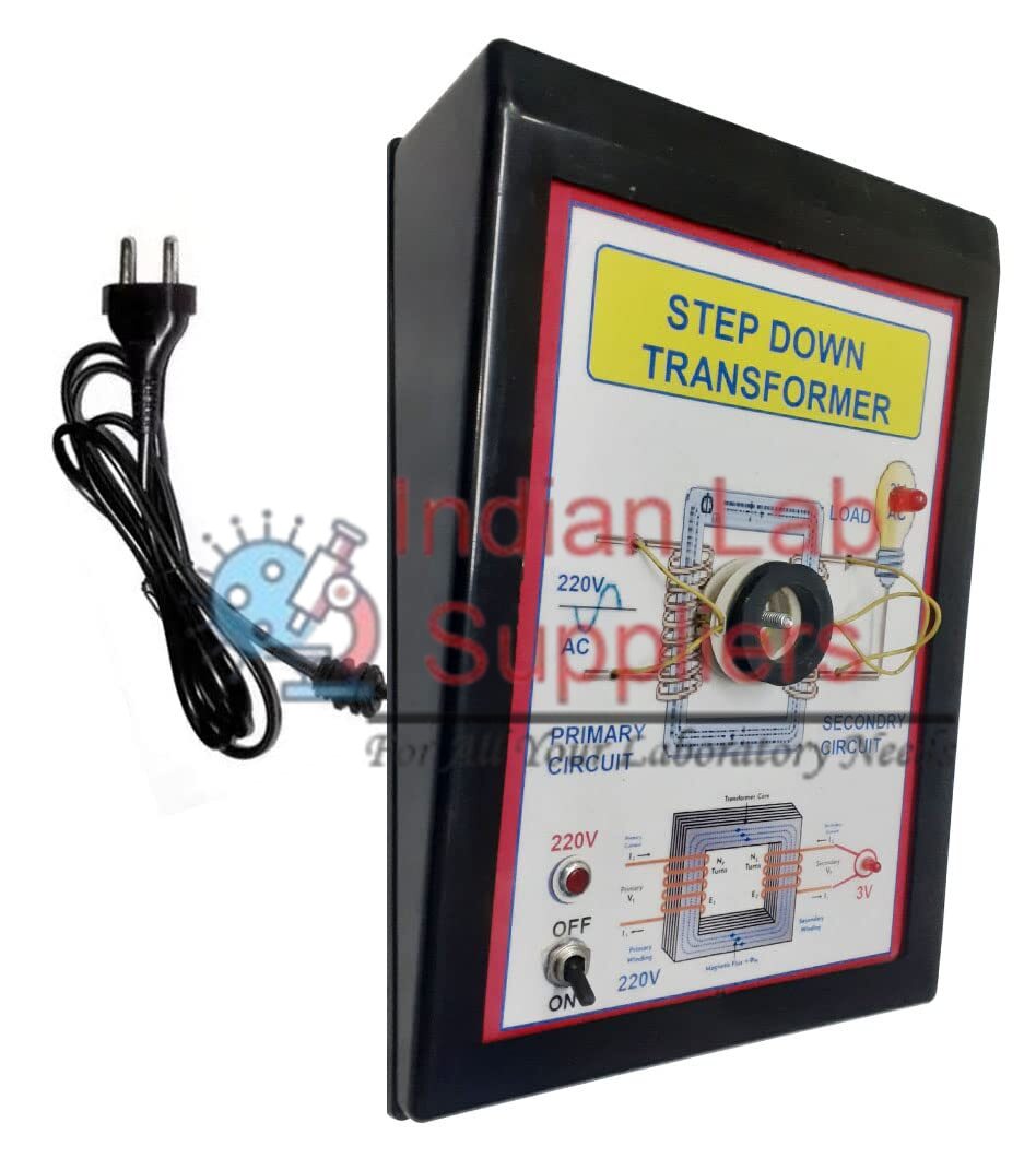 Step Down Transformer Model STEM Science Lab Demonstration Model